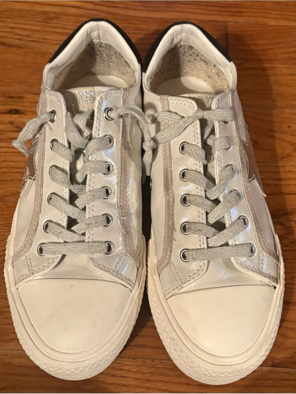 Vintage Havana Amaze 3, Silver Multi, Size 7.3, EUC
